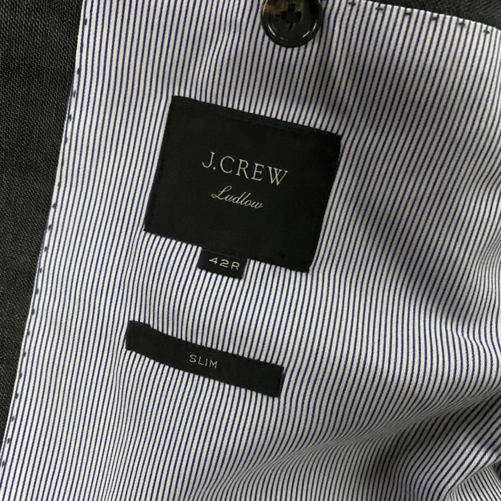 J.CREW Ludlow Blazer 42R Slim‎ Fit Tollegno Italy Wool Sport Coat Suit Jacket